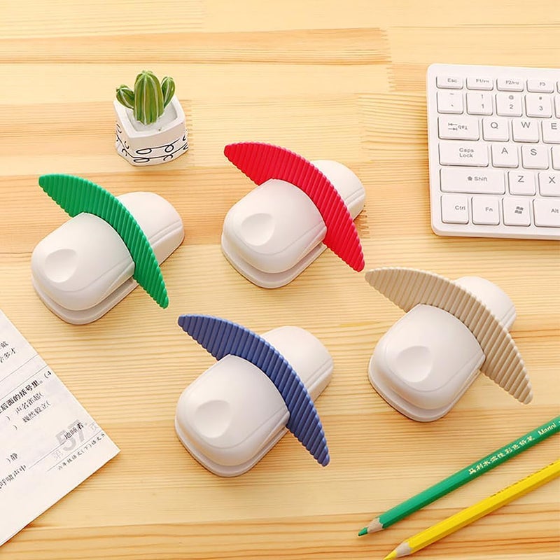 KPASXZA Document Holder for Typing - Document Stand for Desk When Typing,Portable Copies Stand Desktop Document Holder Stand for A4 Paper Documents Office Typing Reading (Green) - Image 3